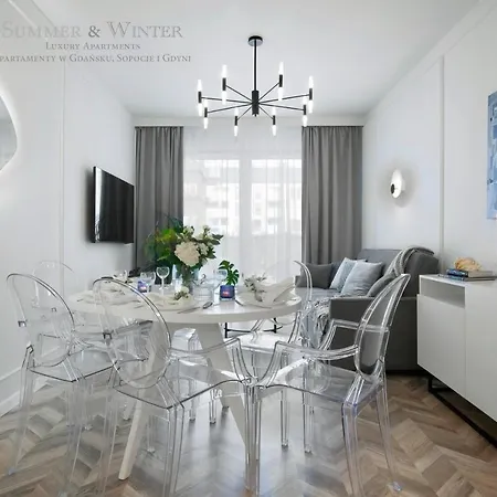 Luxury Summerwinter Malczewskiego 86 M 12 Gdansk, Parking Podziemny Na Pilota Exterior photo