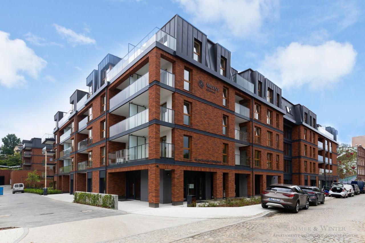 Luxury Summerwinter Malczewskiego 86 M 12 Gdansk, Parking Podziemny Na Pilota Apartament *