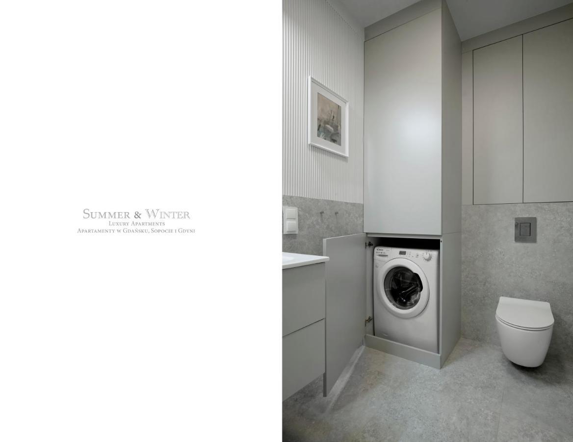 Apartment Luxury Summerwinter Malczewskiego 86 M 12 Gdansk, Parking Podziemny Na Pilota Danzig
