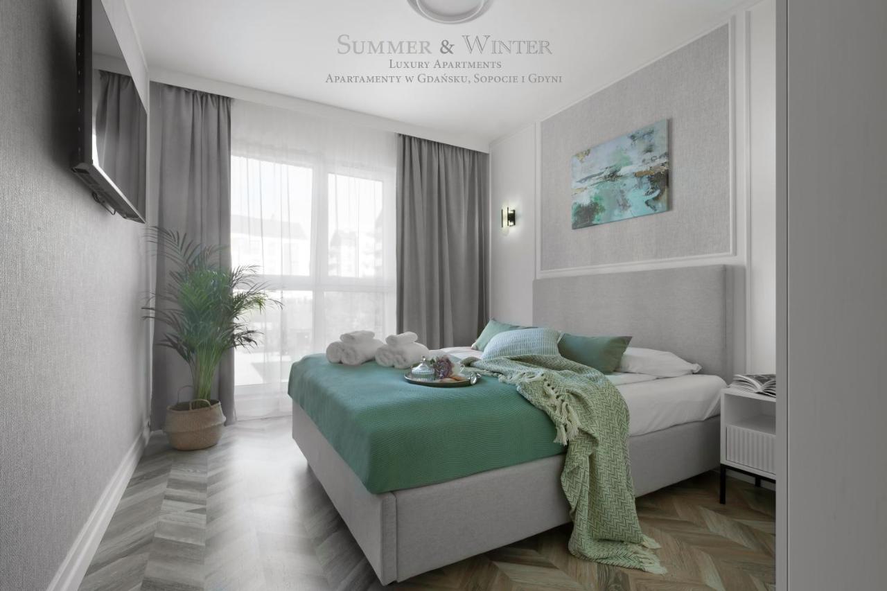 Apartment Luxury Summerwinter Malczewskiego 86 M 12 Gdansk, Parking Podziemny Na Pilota Danzig