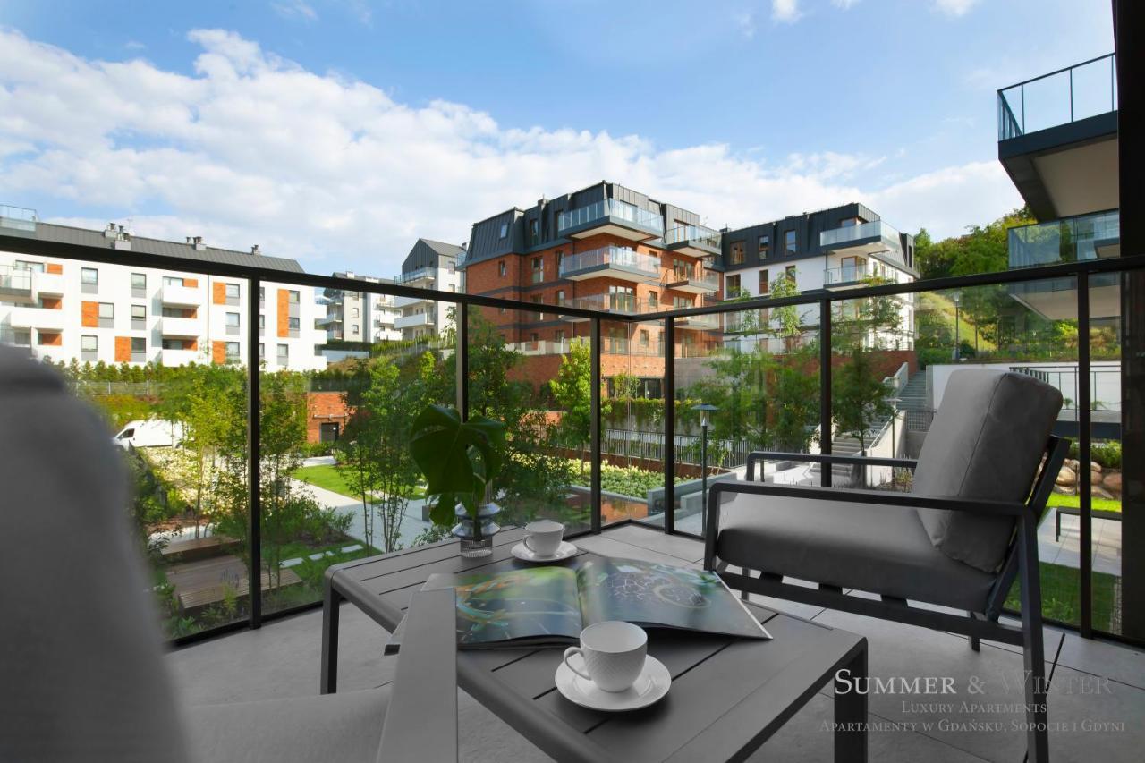 Luxury Summerwinter Malczewskiego 86 M 12 Gdansk, Parking Podziemny Na Pilota Apartament *